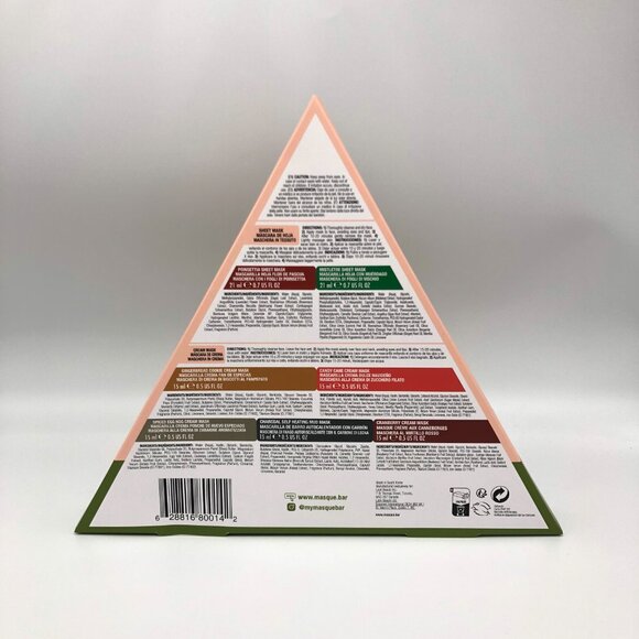 Masque Bar 7 Days Of Masking Holiday Advent Calendar, Facial Face Masks Spa NEW - Picture 2 of 2